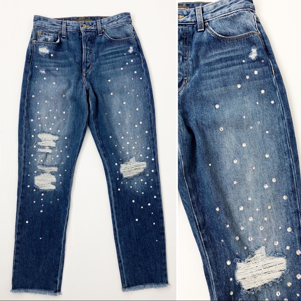 💜Joes Jeans The Smith High Rise Jeweled Jeans - Picture 2 of 8